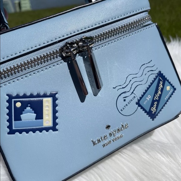 Kate Spade Bon Voyage Off The Grid Trunk crossbody - Picture 2 of 9